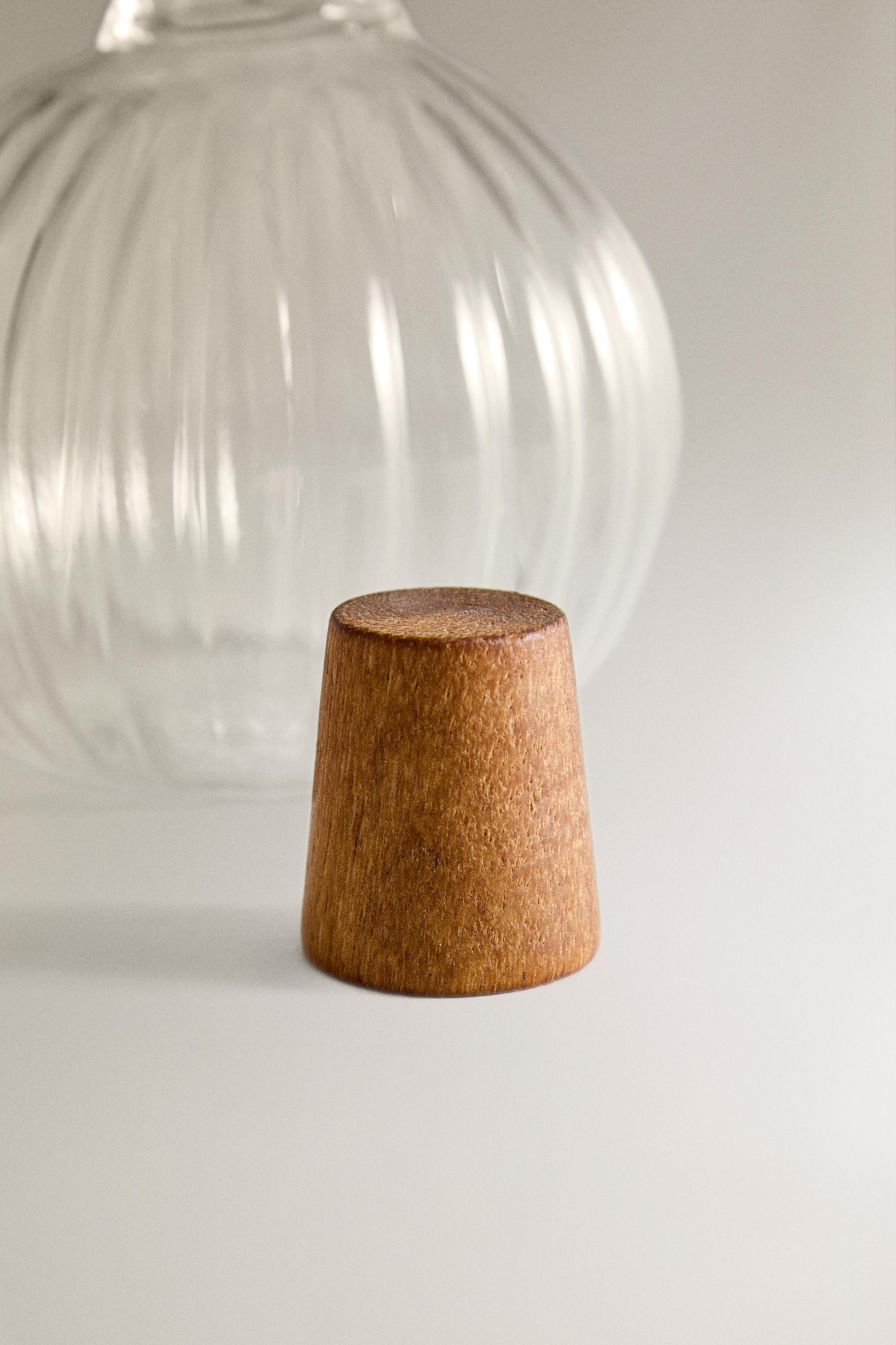 ENSEMBLE HUILIER BOROSILICATE BOIS